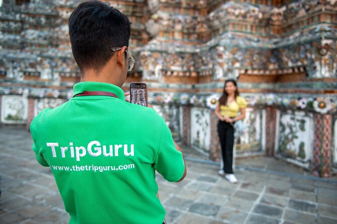 3-Hour Bangkok Walking Tour: Wat Pho and Wat Arun - Stop 2: Wat Arun (Temple of Dawn) and the white mosaic chedi