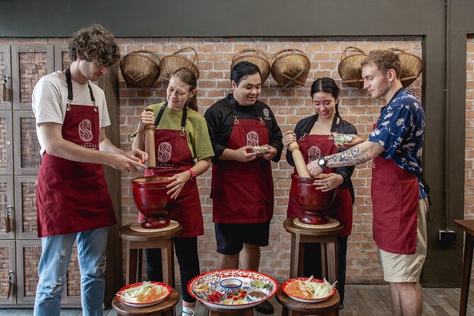 Authentic Thai Cooking with the Largest market visit &TukTuk ride - Learning that sticks: how the class pacing helps you cook at home