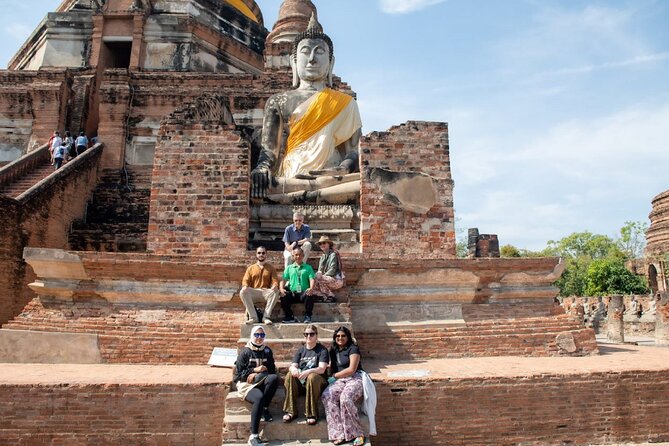 Ayutthaya Customizable Private Tour from Bangkok - Wihan Phra Mongkhon Bophit: huge seated Buddha, simpler stop
