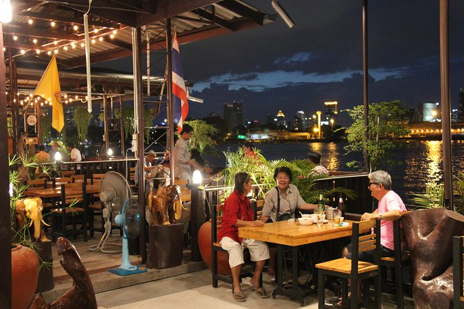 Bamboo Bicycle Tour in twilight: watch dancing Fireflies in Bangkok - River Dinner at Night: Where Bangkok’s Skyline Shows Up