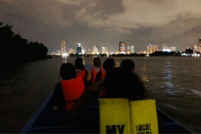 Bamboo Bicycle Tour in twilight: watch dancing Fireflies in Bangkok - Cycling Bang Krachao Park Paths: Green Time in the City