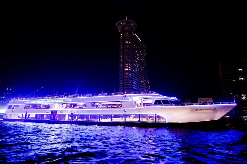 Bangkok: 2-Hour Dinner & Shows on White Orchid River Cruise - Buffet Dinner Setup: Thai and International Choices Without Making You Starve