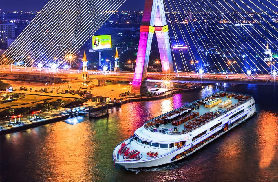 Bangkok: 2-Hour Dinner & Shows on White Orchid River Cruise - Getting To ASIATIQUE The Riverfront and Boarding in the River City Area