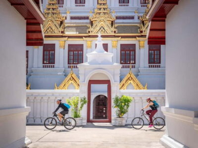 Bangkok: Backstreets and Historic Temples Bike Tour - From Khaosan side streets to the Chao Phraya: The smart move away from big roads
