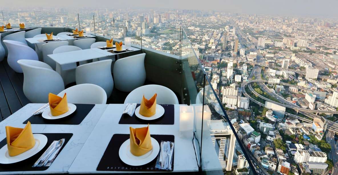 Bangkok: Baiyoke Observation Deck Ticket with Buffet Meal - Floors that turn sightseeing into a set of photo moments