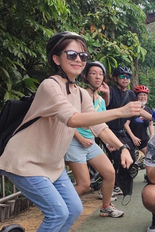 Bangkok: Bang Kachao E-Scooter Jungle Tour - Riding through coconut plantations and quiet pathways
