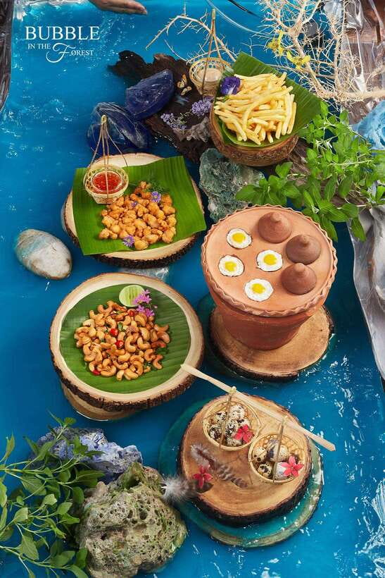 Bangkok: Bubble in the Forest Cafe Food Packages - Photo Backdrops: How to Get Great Shots Without Making It Awkward