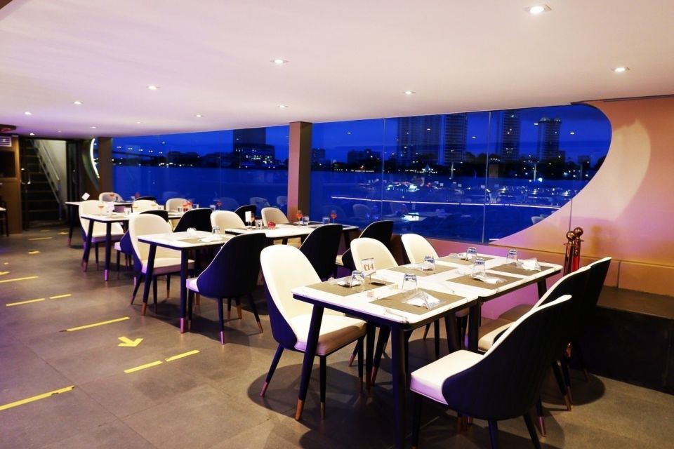 Bangkok: Chao Phraya Buffet Dinner Viva Alangka Cruise - River Views: Landmarks You May See and the Rainy-Season Route Twist