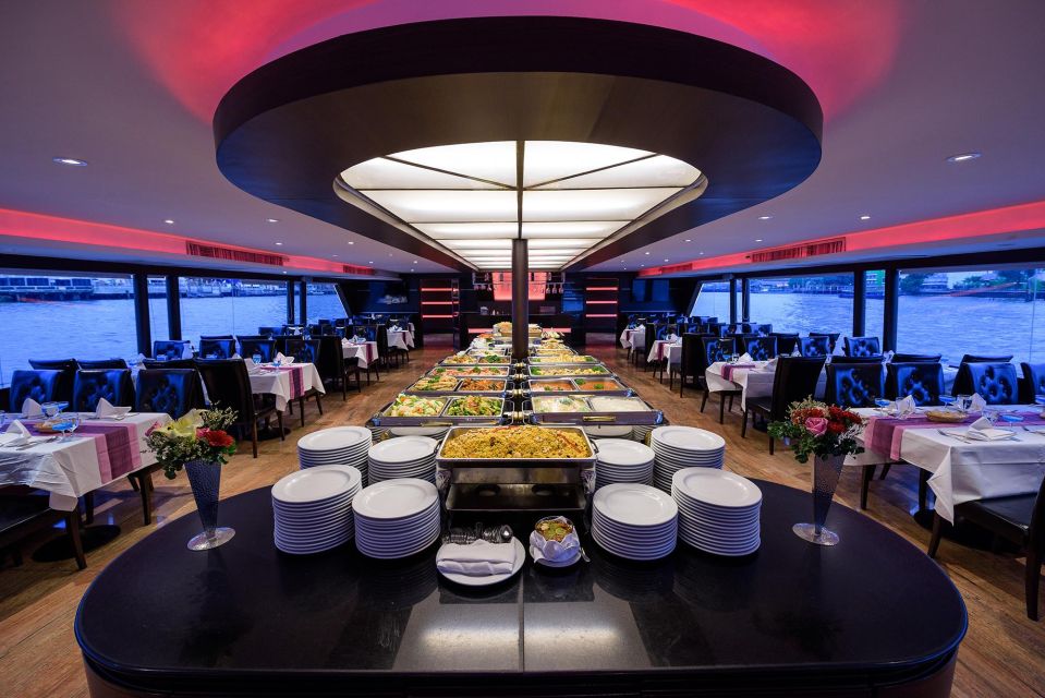 Bangkok: Chao Phraya Princess Dinner Cruise Ticket - Weather-proofing and comfort on a Bangkok night cruise
