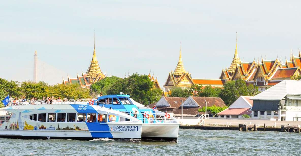Bangkok: Chao Phraya River Hop-on Hop-off Boat - Why the Chao Phraya Hop-On Hop-Off Works for a One-Day Plan