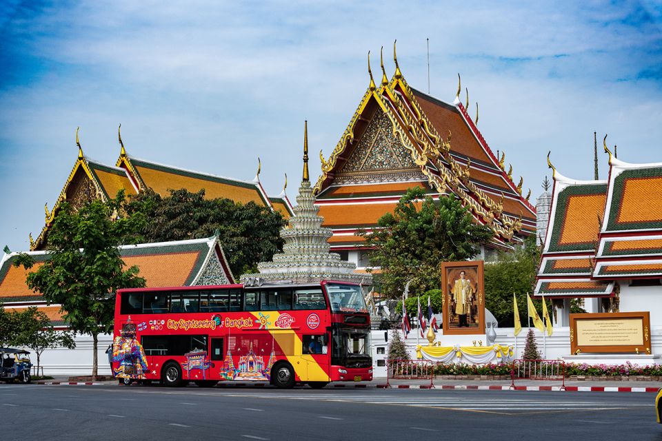 Bangkok: City Sightseeing Hop-On Hop-Off Bus Tour - Seating choice: open-air heat vs enclosed views