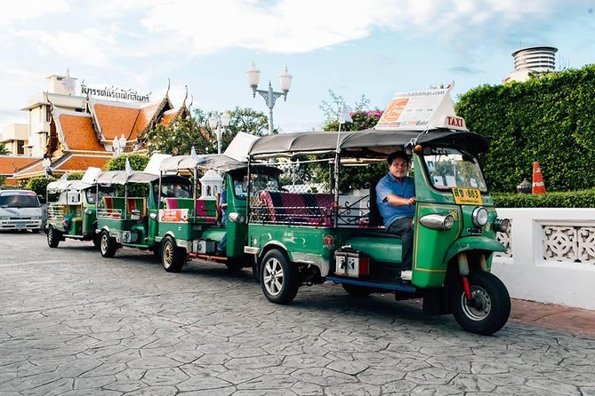 Bangkok Combo: Tuk Tuk App Pass, Chao Phraya Boat & E-sim - Rattanakosin: Old City highlights without needing a guide