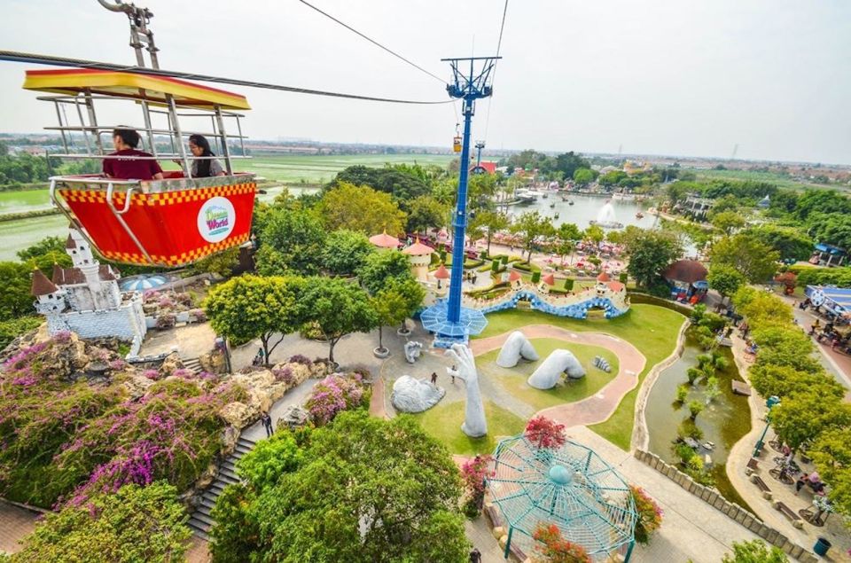 Bangkok: Dream World Entrance Ticket - Dream Garden: Seven Wonders Viewing by Cable Car or Train