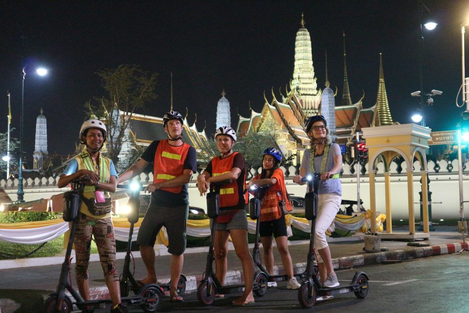 Bangkok: E-Scooter Night Tour with Local Street Food - Key things that make this tour worth it