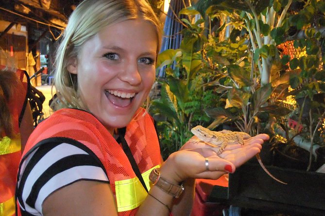 Bangkok Hidden Paths Night Biking Tour with Street-food Meal - River City meeting point and what to bring at 6:00 pm