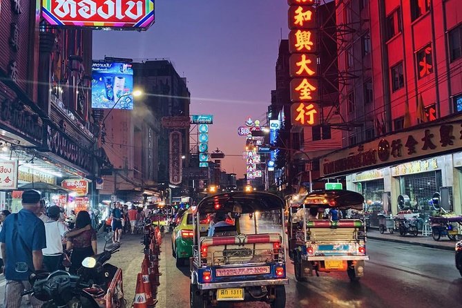 Bangkok Hidden Paths Night Biking Tour with Street-food Meal - Food and snack stops: what the street-food meal really adds