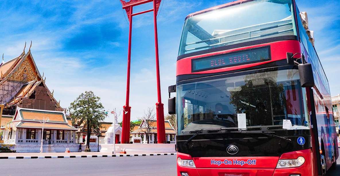 Bangkok: Hop-On Hop-Off Bus with 24, 48 or 72-Hour Validity - How the hop-on hop-off loop works in Bangkok traffic