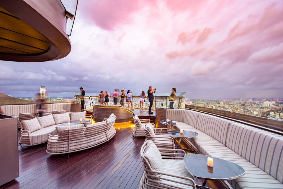 Bangkok: Lebua Rooftop Bar Reservation & Round-Trip Transfer - The view and the vibe: music, cigars, and photo rules you should follow