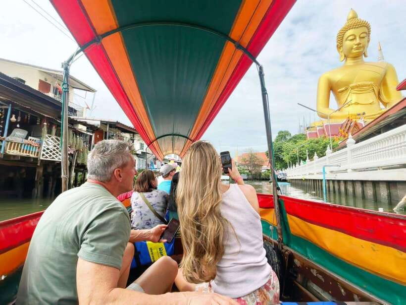 Bangkok: Longtail Boat Canal Cruise - Wat Paknam Phasi Charoen: Bangkok’s Biggest Buddha, Up Close