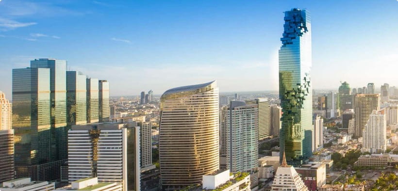 Bangkok: Mahanakhon Skywalk Sunset Ticket with Photo - The 74th-floor indoor deck: your warm-up for the height