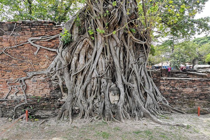 Bangkok: Private Ayutthaya and Bang Pa-In Summer Palace Tour - Wat Yai Chaya Mongkol Near the River: Quiet Ruins, Good Light