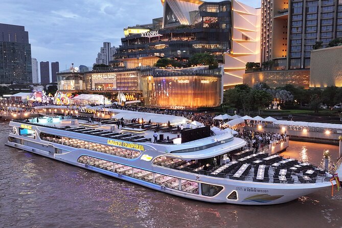 Bangkok Sawasdee Chaophraya Dinner Cruise from ICONSIAM - Key things to know before you go