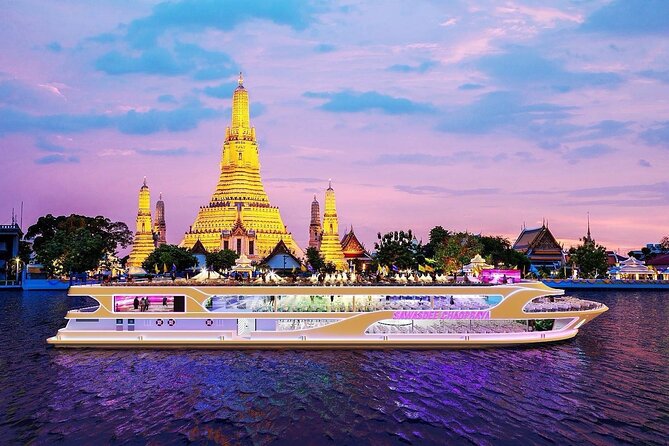 Bangkok Sawasdee Chaophraya Dinner Cruise from ICONSIAM - ICONSIAM Pier 4 at 6:00 pm: beat traffic and wait smart
