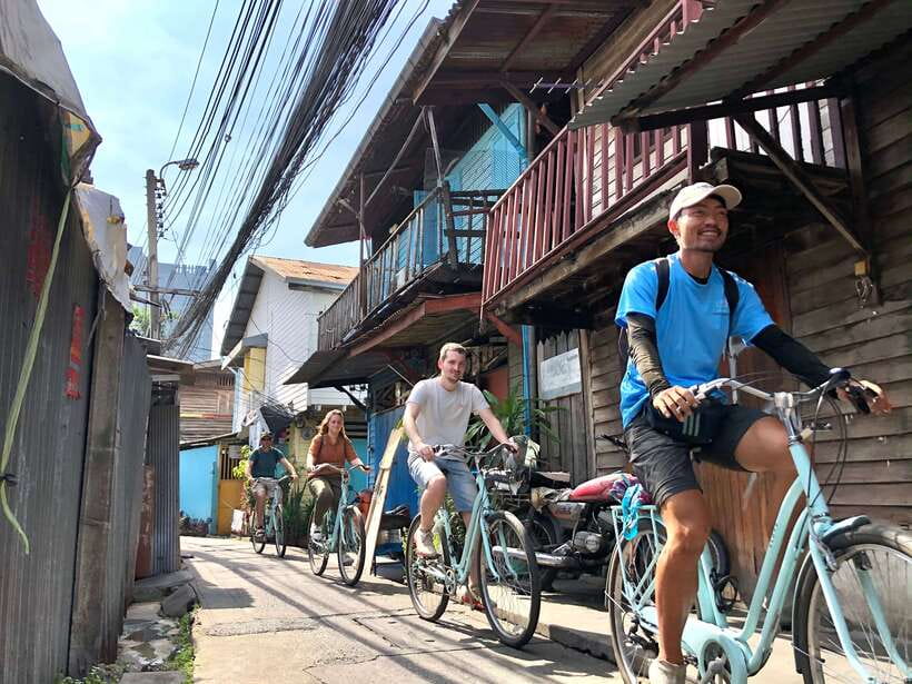 Bangkok: Temples, Canals & Local Life Bike Tour - Key highlights worth your attention