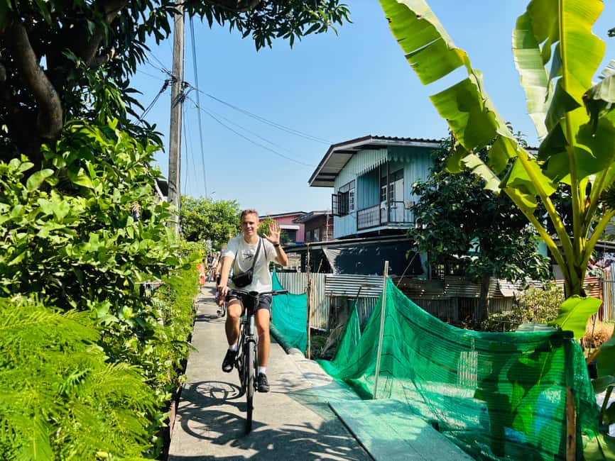 Bangkok: Temples, Canals & Local Life Bike Tour - Wutthakat: Neighborhood Riding That Feels Like You Left the Map