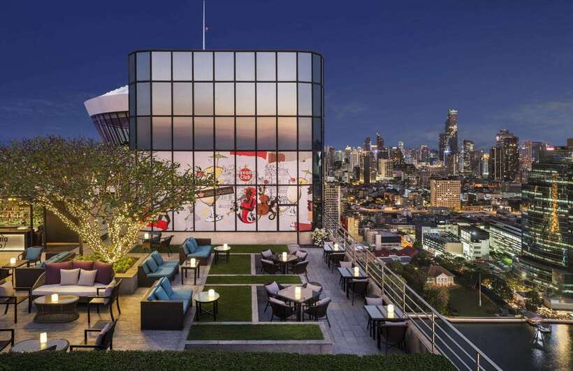 Bangkok: ThreeSixty Rooftop Bar at Millennium Hilton - Food and Drinks: Premium, But Still Easygoing