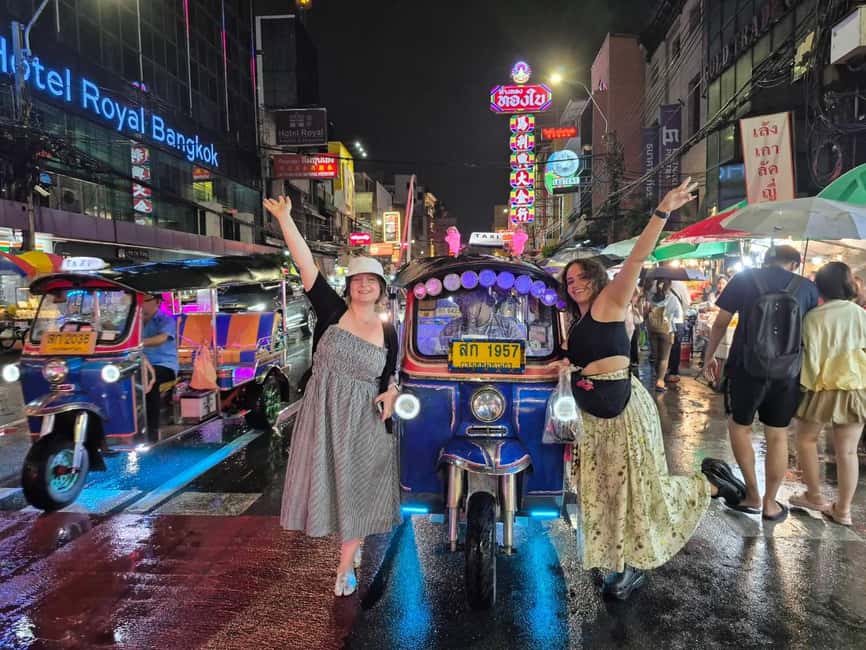 Bangkok: Tuk Tuk Adventure Chinatown Michelin Food & Temples - Key Things to Know Before You Go