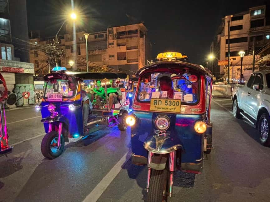 Bangkok: Tuk Tuk Adventure Chinatown Michelin Food & Temples - Wat Saket, Democracy Monument, and the Mystery Photo Stop
