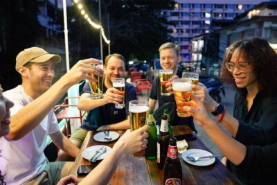 Bangkok Tuk Tuk Night Tour with food & drinks in Siam & Silom - Meeting at Umadevi Shrine: the easiest start point
