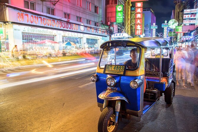 Bangkok Tuk-Tuk Tour by Night with Chinatown Street Food Meal - Chinatown on Yaowarat Road: the street-food end you can actually enjoy