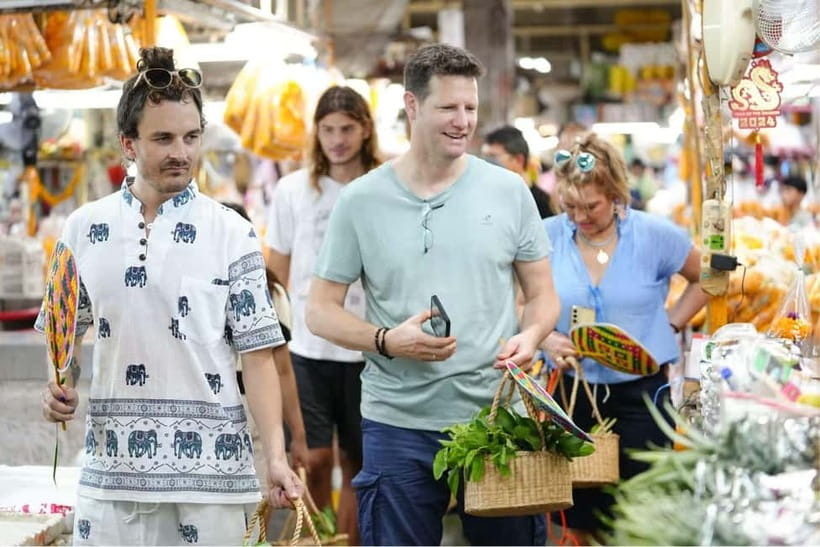 Bangkok: White Lotus Thai Cooking Class with Market Tour - Market Stops Before You Touch a Wok