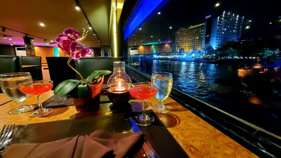 Bangkok: White Orchid Chao Phraya Dinner Cruise - The River Route: Memorial Bridge to Rama VIII Bridge Views