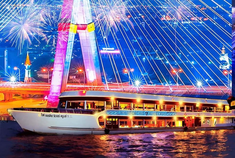 Bangkok: White Orchid Chao Phraya Dinner Cruise free Beer - Key things that make this cruise work