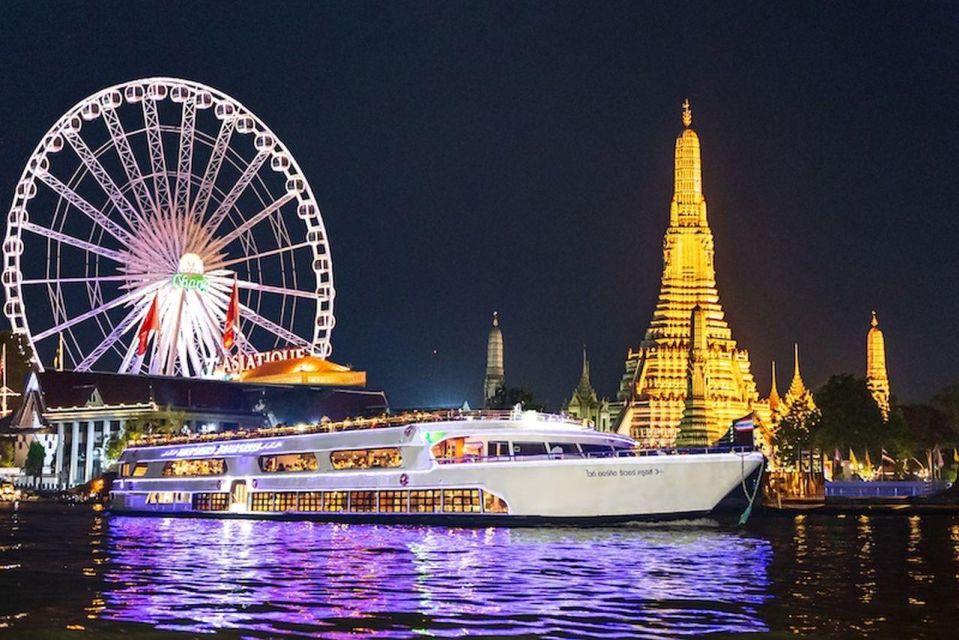 Bangkok: White Orchid Chao Phraya Dinner Cruise free Beer - White Orchid on the Chao Phraya: what a 2-hour Bangkok dinner cruise feels like