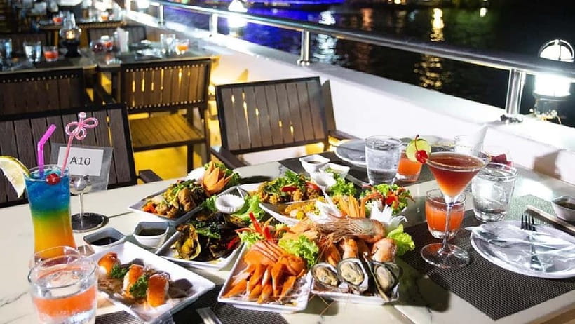 Bangkok:The Planet Sunset&Dinner Cruise on Chao Phraya River - The Planet: a modern three-deck night out on the Chao Phraya