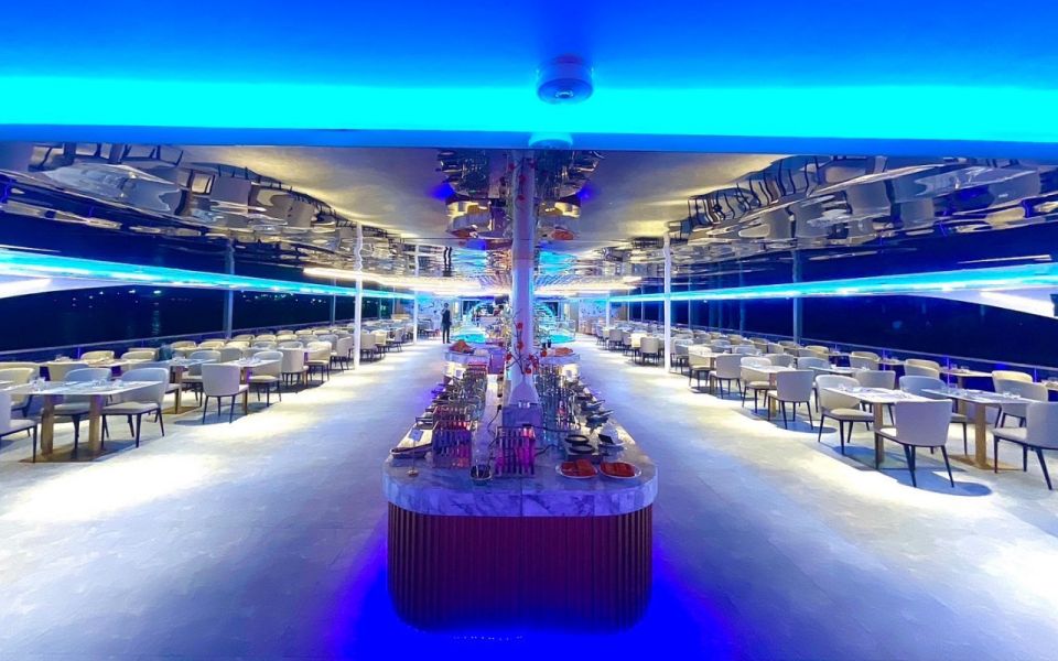 Bangkok:The Planet Sunset&Dinner Cruise on Chao Phraya River - The river route: what you’ll see past your table