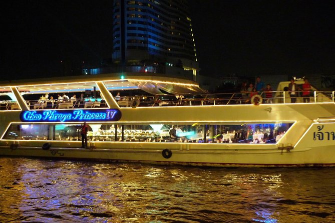 Chao Phraya River Dinner Cruise - Meeting at ICONSIAM and Getting On Time (6:30 pm Start)