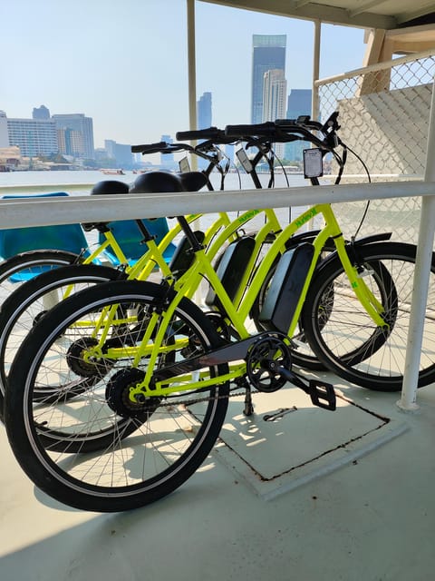 Electric Bike Tour - Bang Rak to Talat Noi: older streets where the city actually lives
