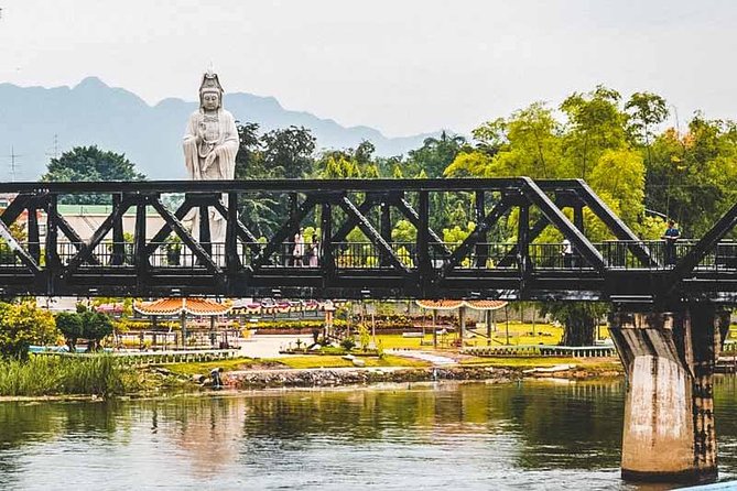 Erawan Waterfall and Elephant Care: Private Tour to Kanchanabur - Kanchanaburi Elephant Sanctuary: rescued elephants, feeding, and bathing