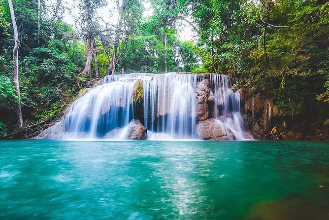 Erawan Waterfall and Elephant Care: Private Tour to Kanchanabur - Bridge Over the River Kwai: a famous WWII walk you can actually do