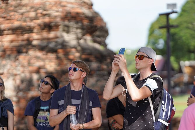 Floating Market and Ayutthaya Guided Day Tour from Bangkok - Ayutthaya temple circuit: reclining Buddha through royal ruins