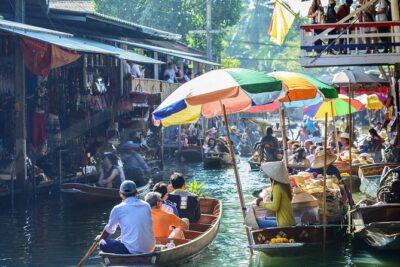 Floating Markets and Bridge on River Kwai Tour from Bangkok - Damnoen Saduak floating market by longtail boat: what you’re signing up for