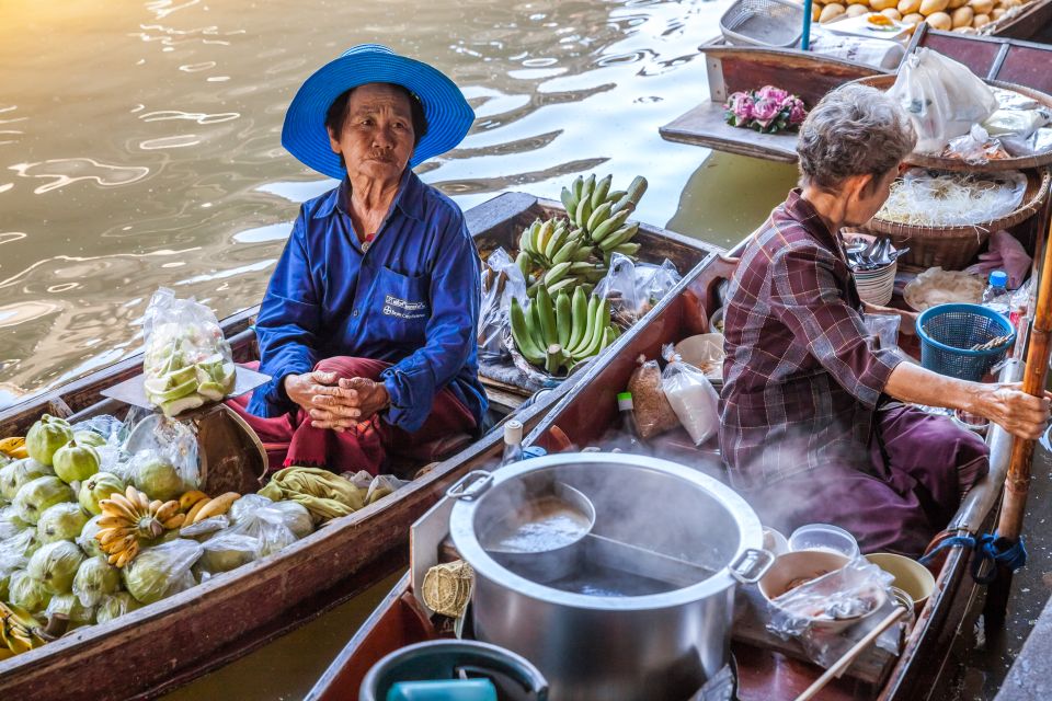 From Bangkok: Damnoen Saduak Floating Market Guided Tour - The Food Part: Pad Thai, Mango Sticky Rice, and Coconut Ice Cream