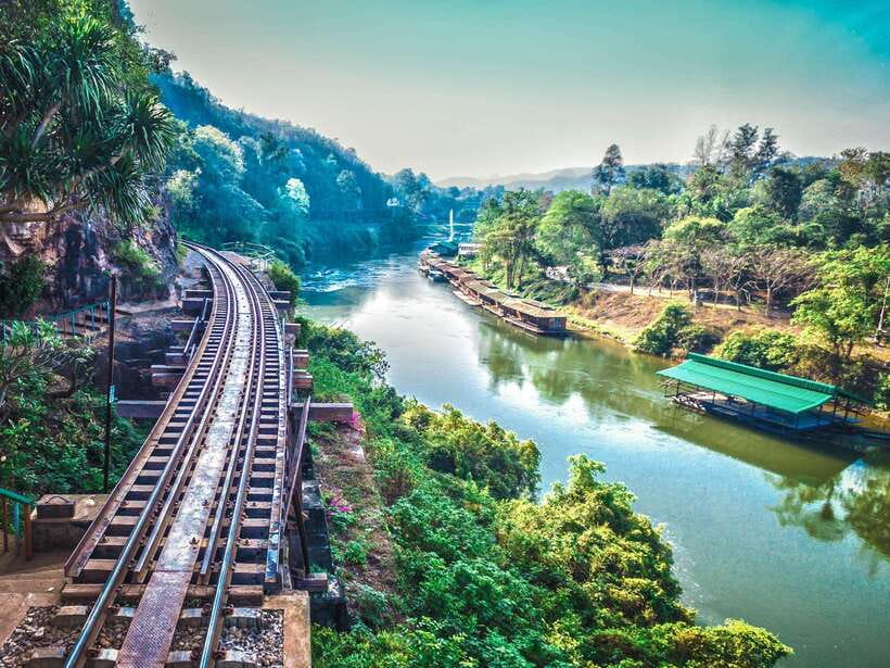 From Bangkok: Erawan Park & Kanchanaburi Small-Group Tour - Erawan Level 7 vs. taking it slow: choose your day goal
