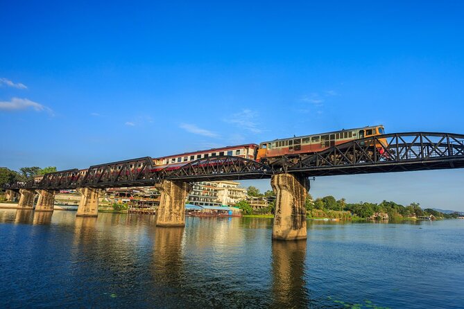 From Bangkok: Historical Day Tour to River Kwai - River Kwai bridge: famous view, but it hits differently now