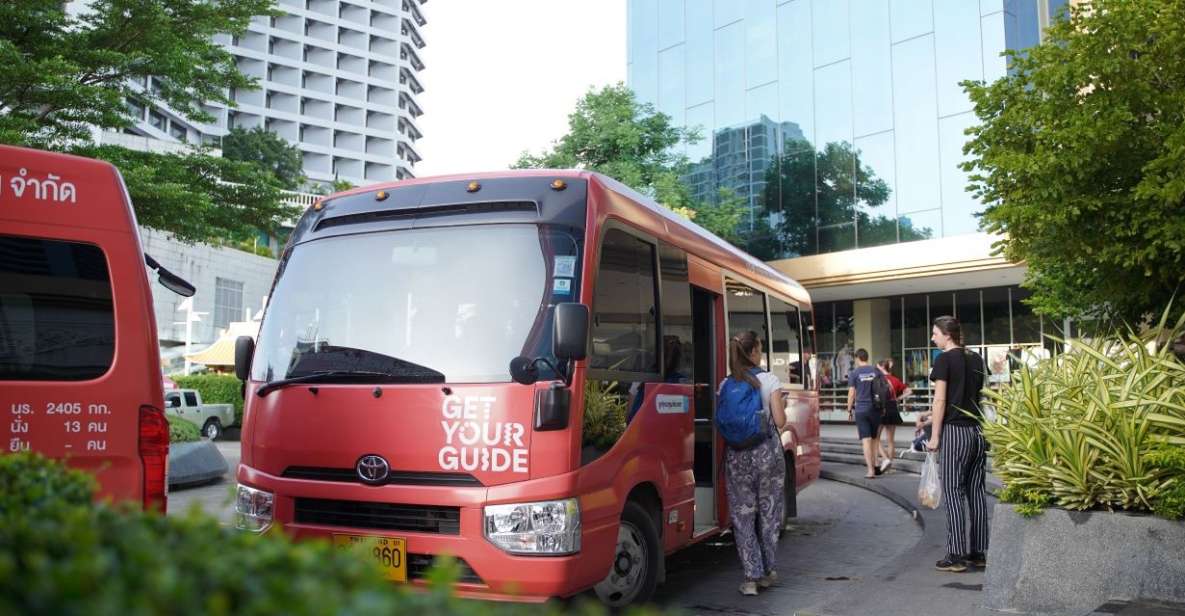 From Bangkok : Meklong Railway Market By Bus - Damnoensaduak Floating Market: Boat Ride, Shop Along the Water